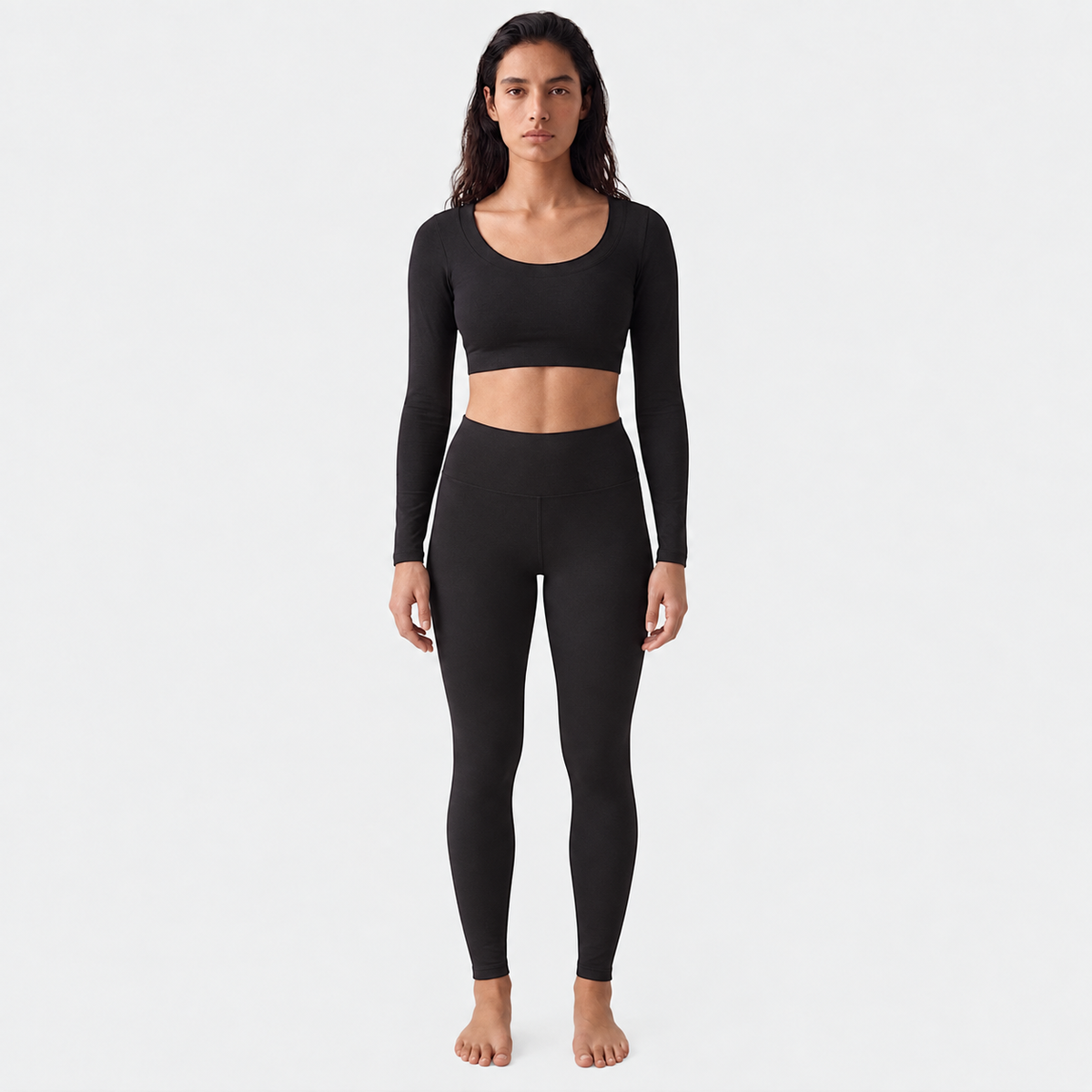 The Air Long Sleeve Crop Top