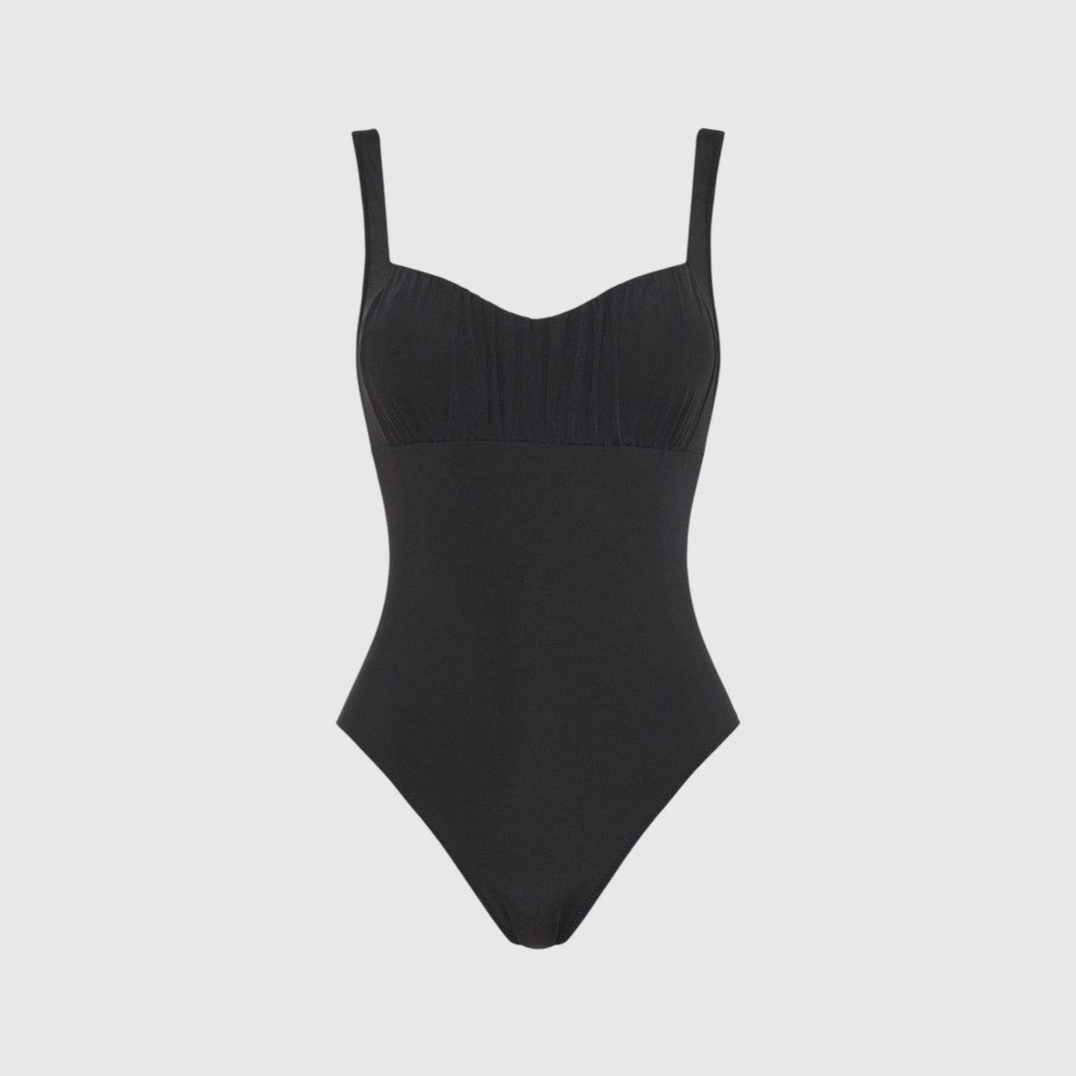 The Ruched One-Piece | STRETCH RIB