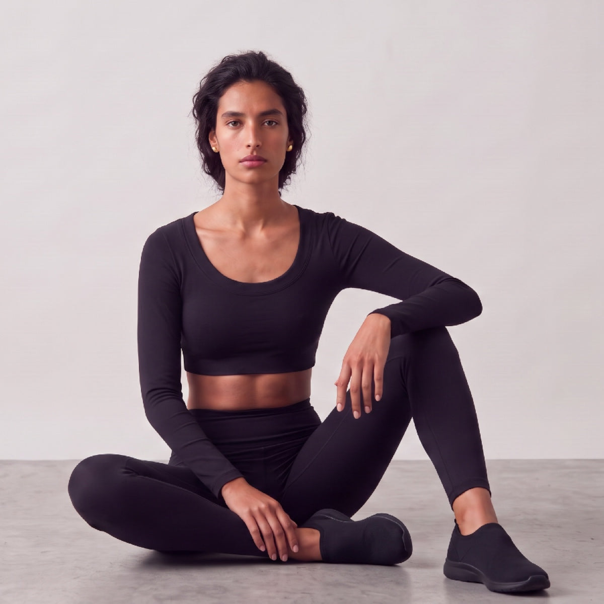 The Air Long Sleeve Crop Top