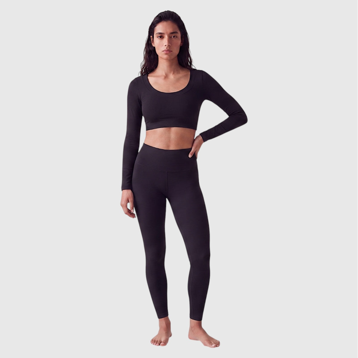 The Air Long Sleeve Crop Top