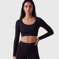 The Air Long Sleeve Crop Top